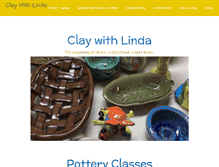 Tablet Screenshot of claywithlinda.com